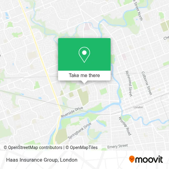 Haas Insurance Group map