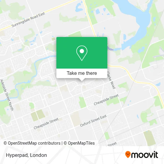Hyperpad map