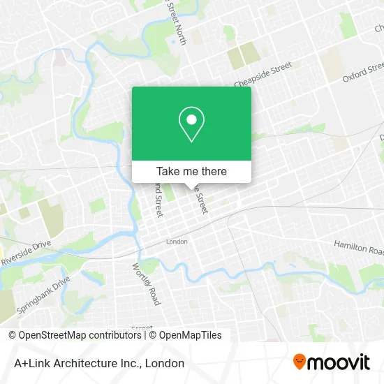 A+Link Architecture Inc. map