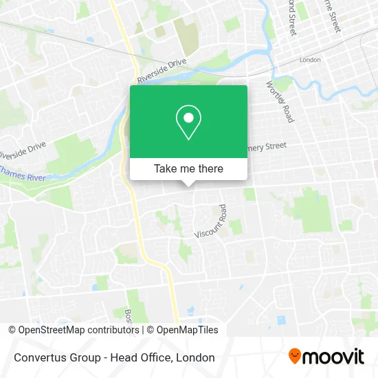Convertus Group - Head Office map