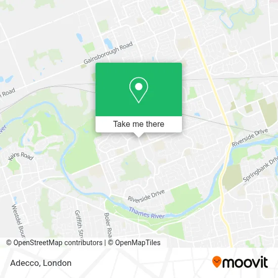 Adecco map