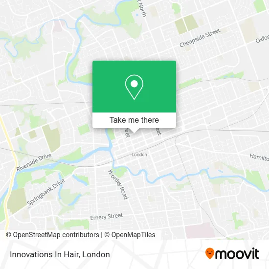 Innovations In Hair map