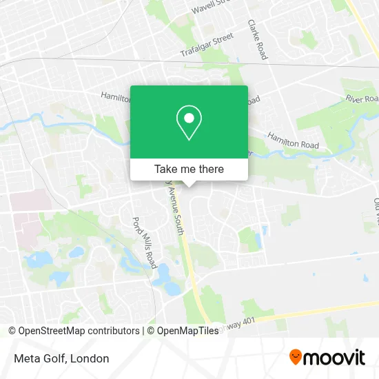 Meta Golf map