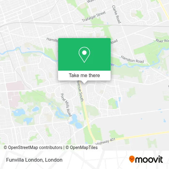 Funvilla London map