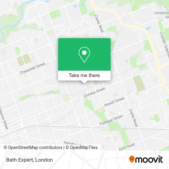 Bath Expert map