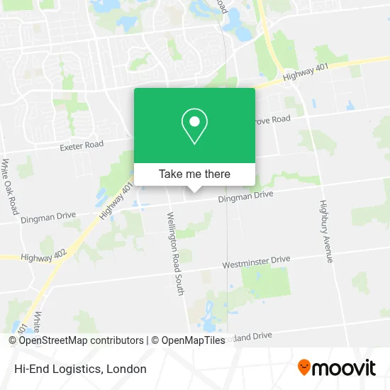 Hi-End Logistics map