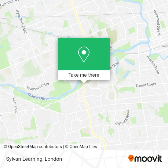 Sylvan Learning map