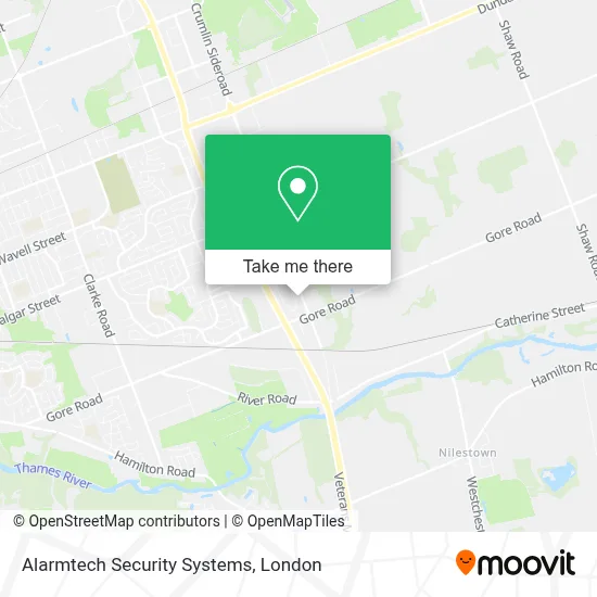 Alarmtech Security Systems map