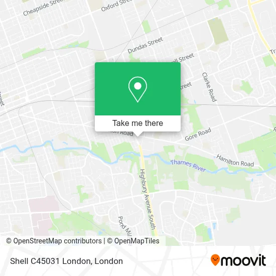 Shell C45031 London map