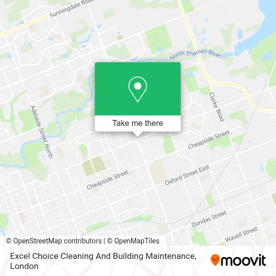 Excel Choice Cleaning And Building Maintenance map