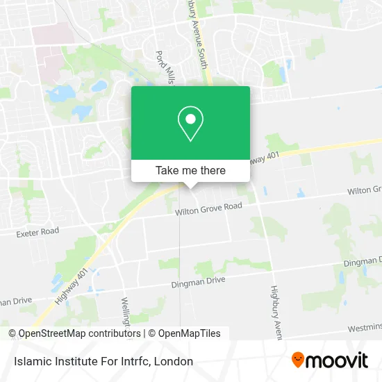 Islamic Institute For Intrfc map