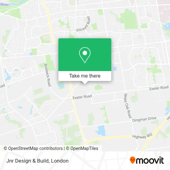 Jnr Design & Build map