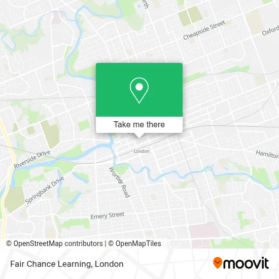 Fair Chance Learning map