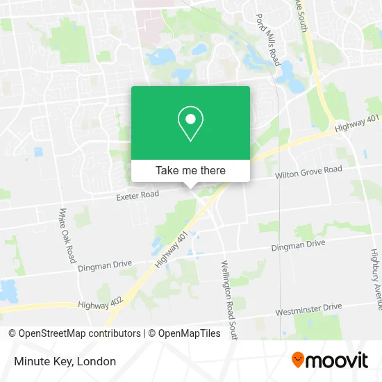 Minute Key map