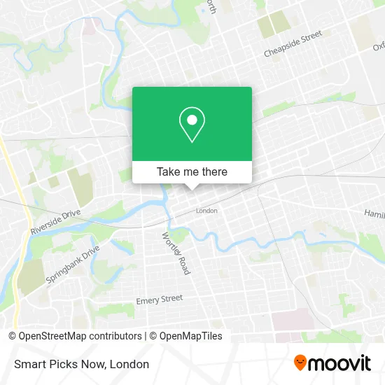 Smart Picks Now map