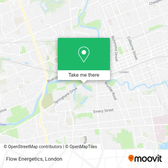 Flow Energetics map