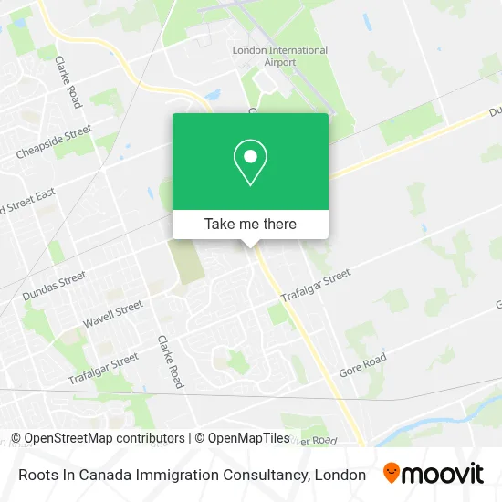 Roots In Canada Immigration Consultancy map