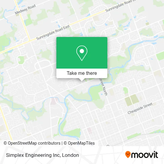 Simplex Engineering Inc map