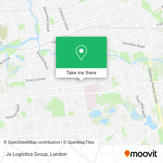 Js Logistics Group map
