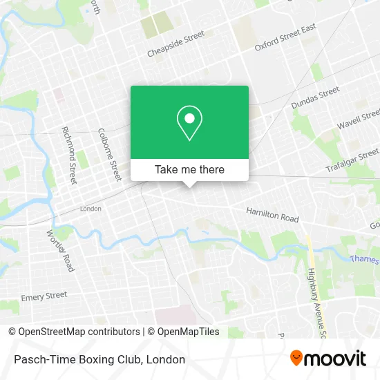 Pasch-Time Boxing Club map