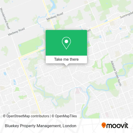 Bluekey Property Management map