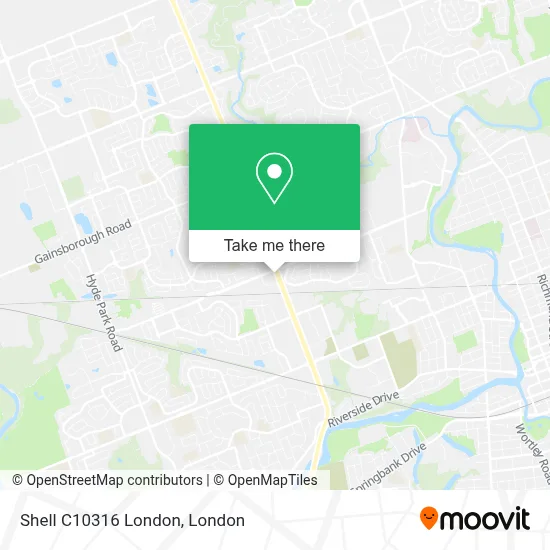 Shell C10316 London map