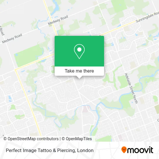 Perfect Image Tattoo & Piercing map