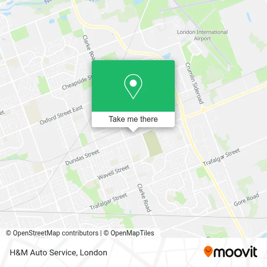 H&M Auto Service map
