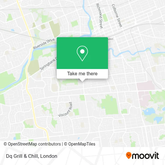 Dq Grill & Chill map