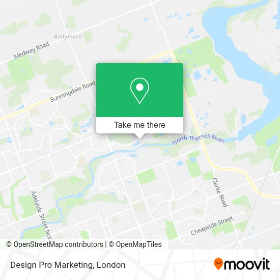 Design Pro Marketing map