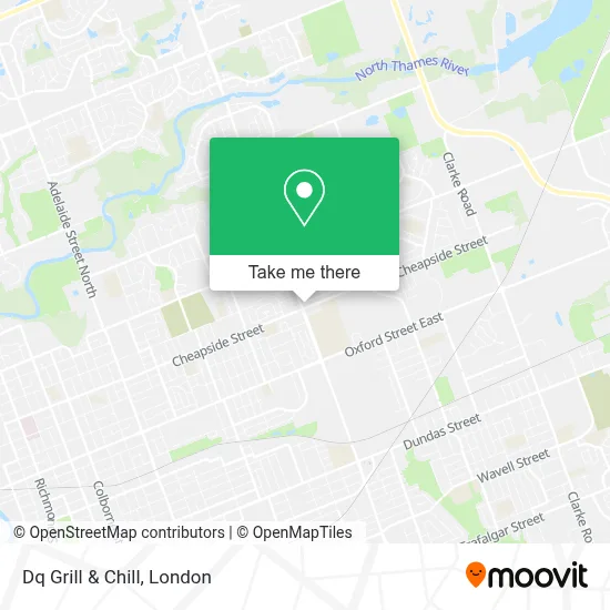 Dq Grill & Chill map