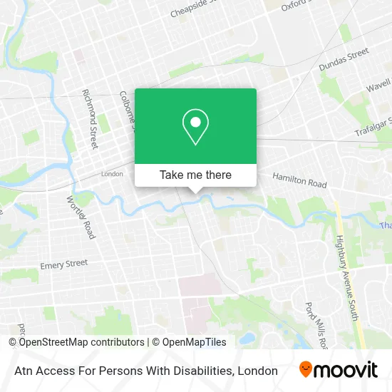 Atn Access For Persons With Disabilities map