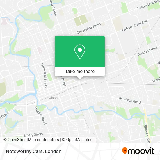 Noteworthy Cars map
