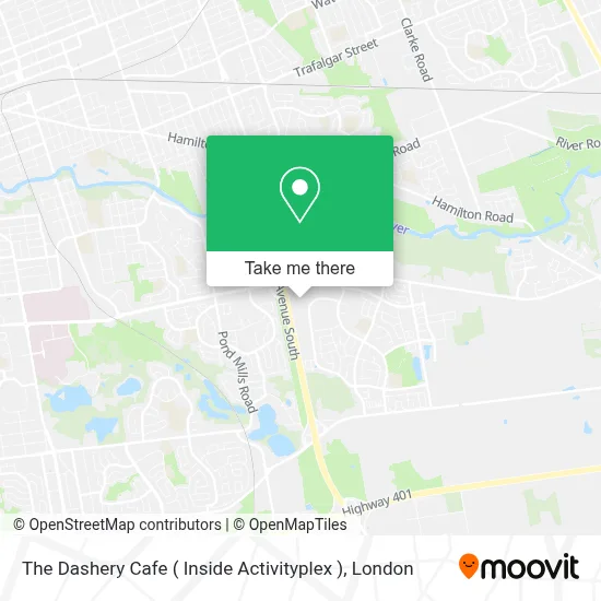 The Dashery Cafe ( Inside Activityplex ) map
