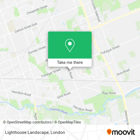 Lighthouse Landscape map
