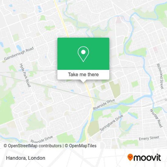 Handora map