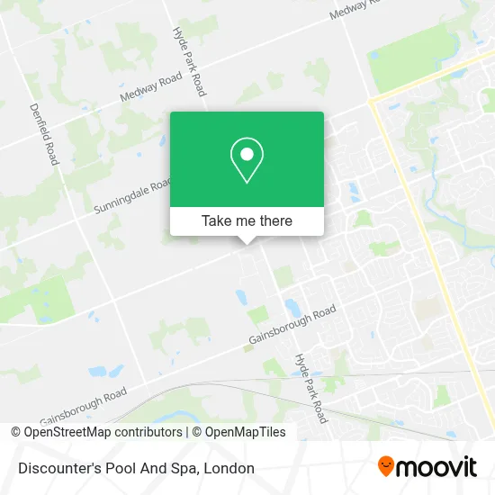 Discounter's Pool And Spa map