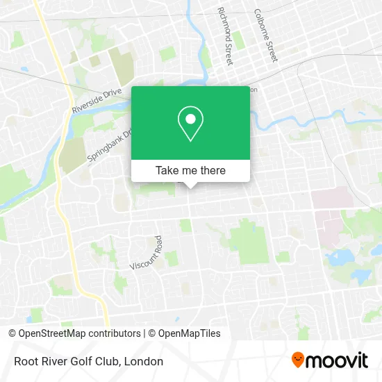 Root River Golf Club map