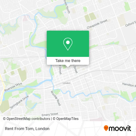 Rent From Tom map
