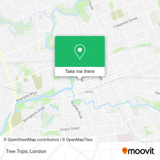 Tree Tops map