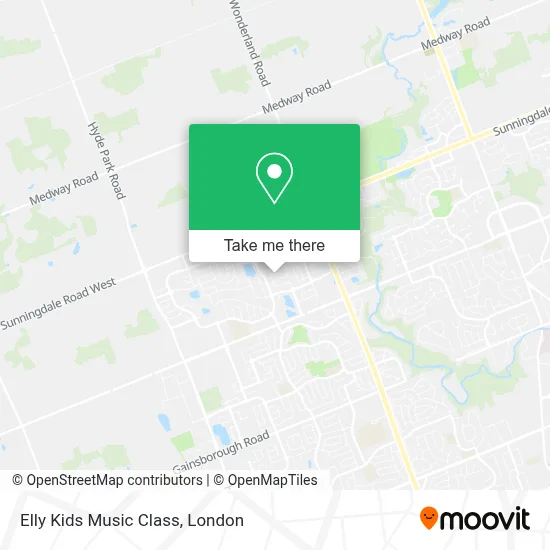 Elly Kids Music Class map