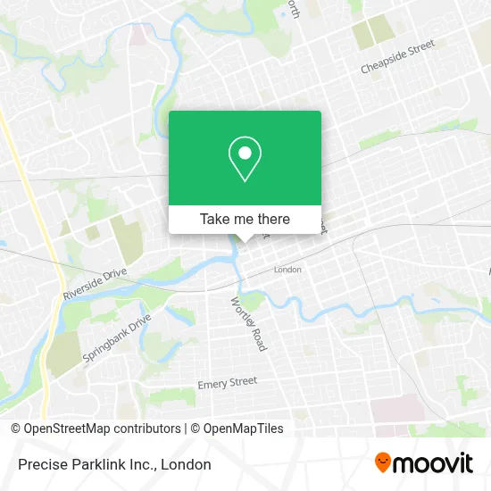 Precise Parklink Inc. map