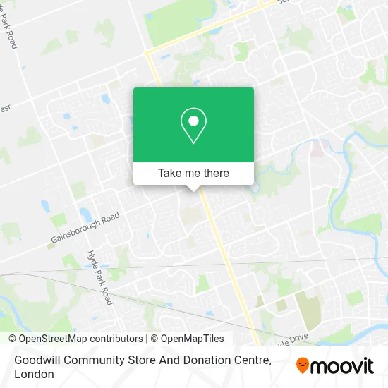 Goodwill Community Store And Donation Centre map