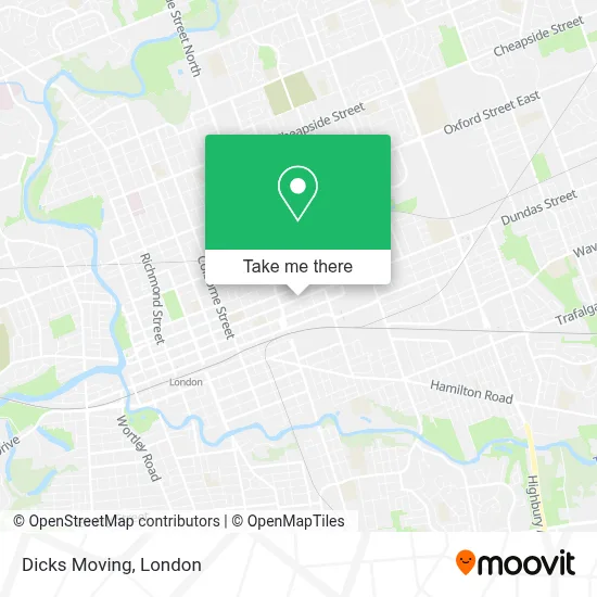 Dicks Moving map