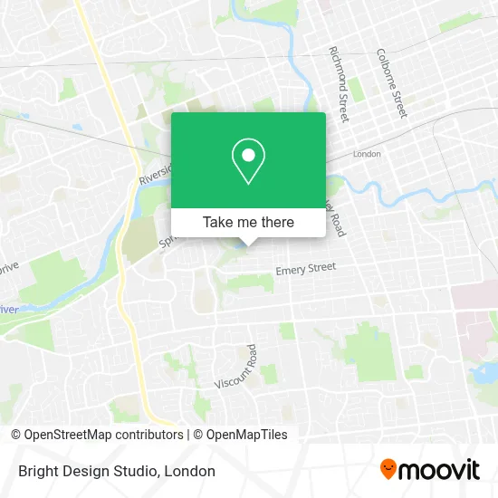 Bright Design Studio map