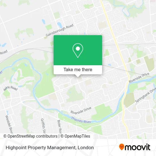 Highpoint Property Management map