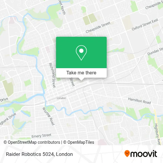 Raider Robotics 5024 map