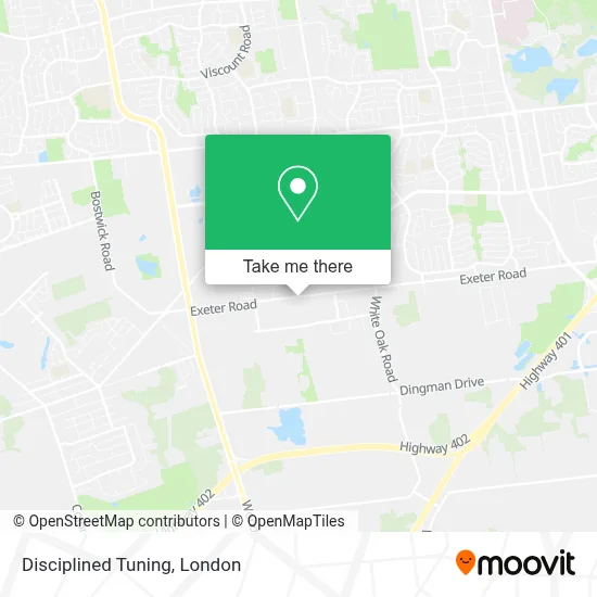Disciplined Tuning map