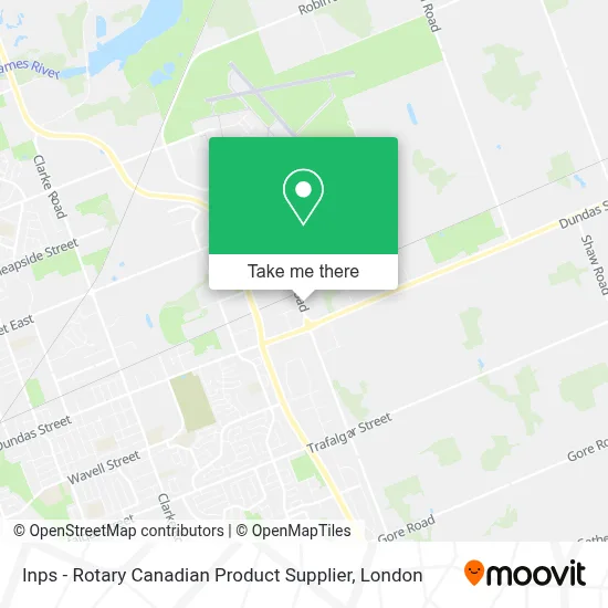 Inps - Rotary Canadian Product Supplier map