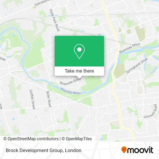 Brock Development Group map